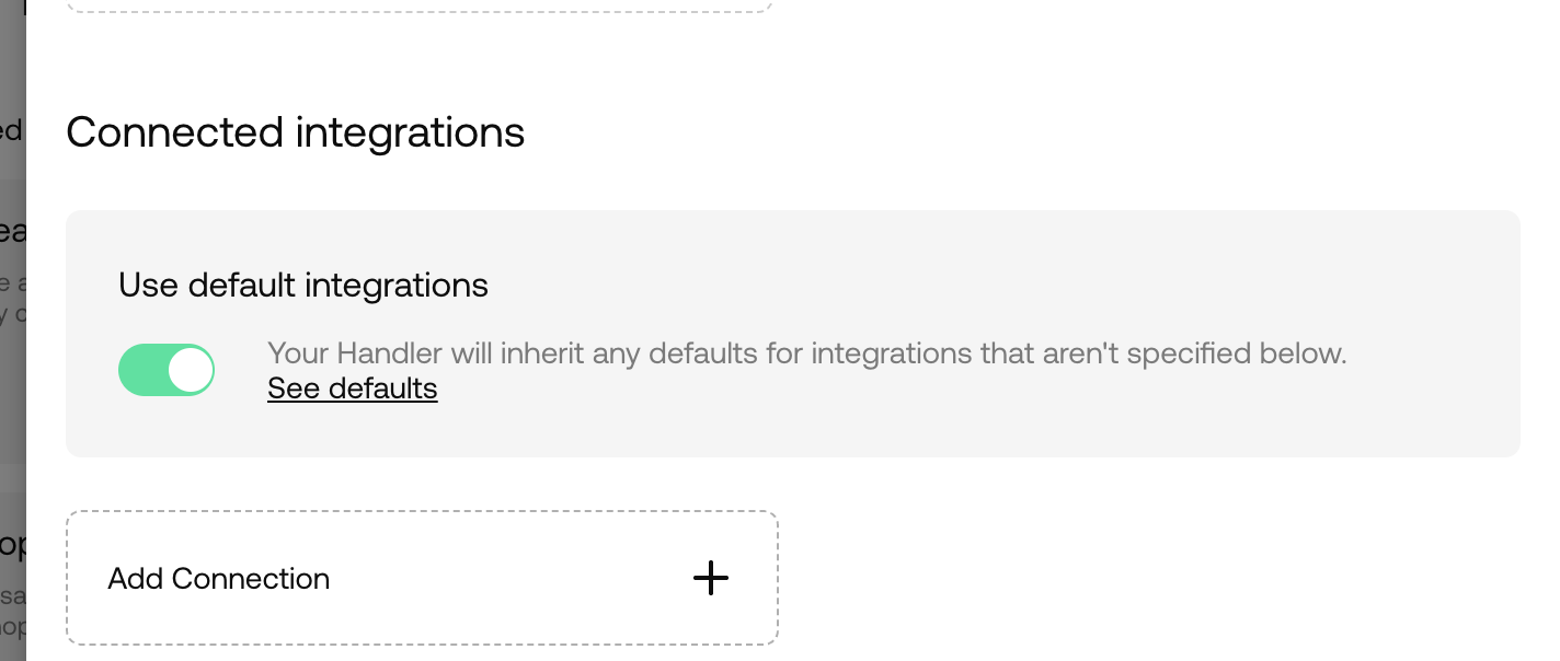 Connected Integrations overview